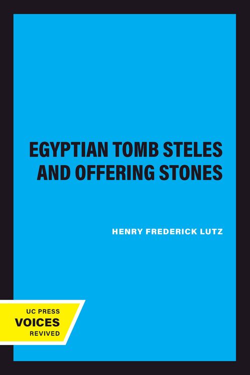 Produktbild: Egyptian Tomb Steles and Offering Stones