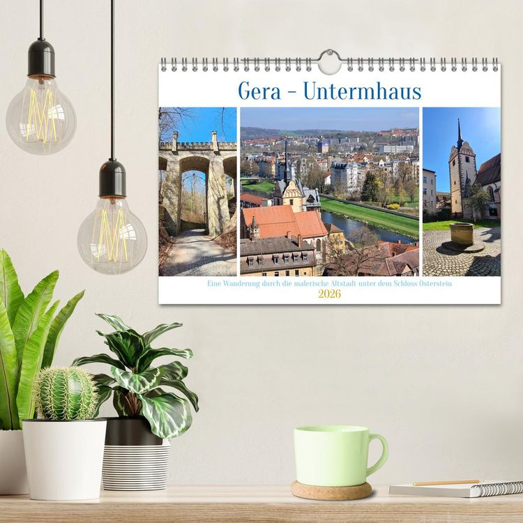 Produktbild: Gera - Untermhaus (Wandkalender 2026 DIN A4 quer), CALVENDO Monatskalender