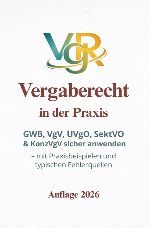 Produktbild: Vergaberecht in der Praxis