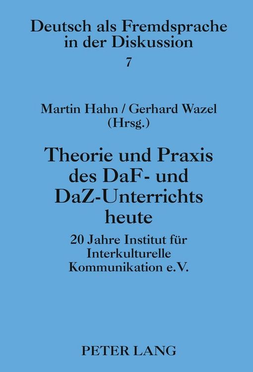Produktbild: Theorie und Praxis des DaF- und DaZ-Unterrichts heute
