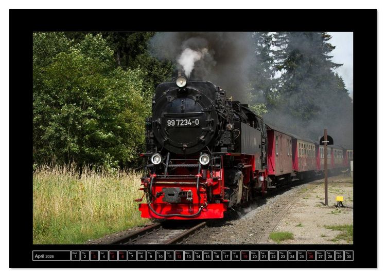 Produktbild: Steam Experience (Wall Calendar 2026 DIN A4 landscape), CALVENDO 12 Month Wall Calendar
