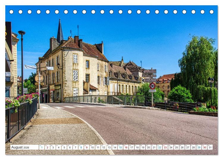 Produktbild: Charolles - Im Herzen des Burgund (Tischkalender 2026 DIN A5 quer), CALVENDO Monatskalender