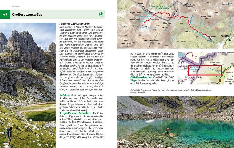 Produktbild: WildSchwimmen Albanien, Montenegro, Kosovo