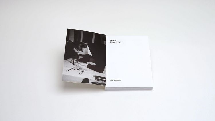 Produktbild: Cahier 001: Heinz Gappmayr