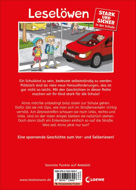 Produktbild: Lesel&ouml;wen - stark und sicher in der Schule - Ich passe auf im Stra&szlig;enverkehr