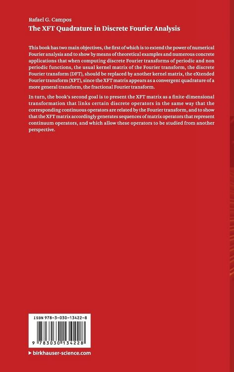 Produktbild: The XFT Quadrature in Discrete Fourier Analysis
