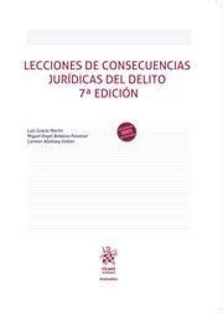 Produktbild: Lecciones de consecuencias Jur&iacute;dicas del Delito 7&ordf; Edici&oacute;n