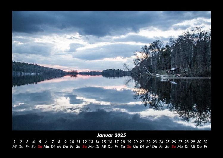 Produktbild: Tage am See 2025 Fotokalender DIN A3