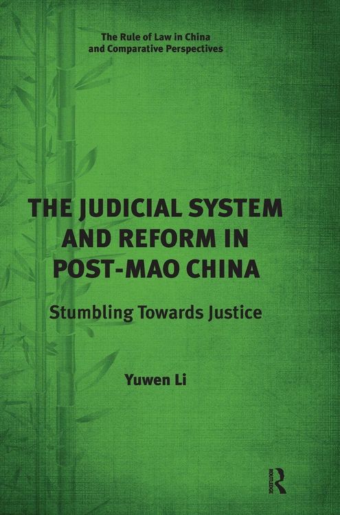 Produktbild: The Judicial System and Reform in Post-Mao China