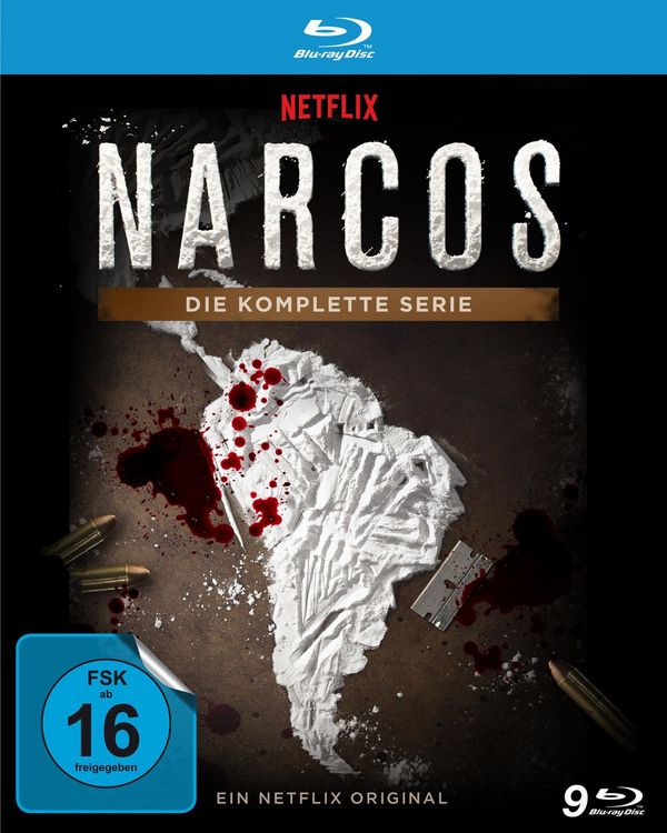 Produktbild: NARCOS - Die komplette Serie (Staffel 1 - 3) [9 BRs]