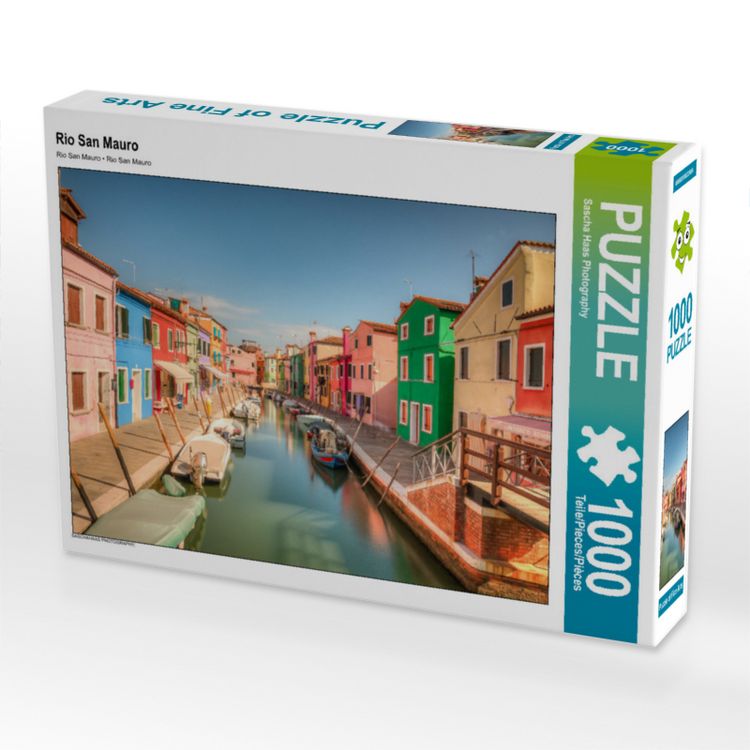 Produktbild: CALVENDO Puzzle Rio San Mauro | 1000 Teile Lege-Gr&ouml;&szlig;e 64x48cm Foto-Puzzle f&uuml;r gl&uuml;ckliche Stunden