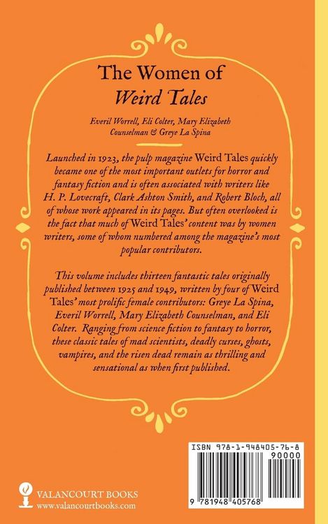 Produktbild: The Women of Weird Tales
