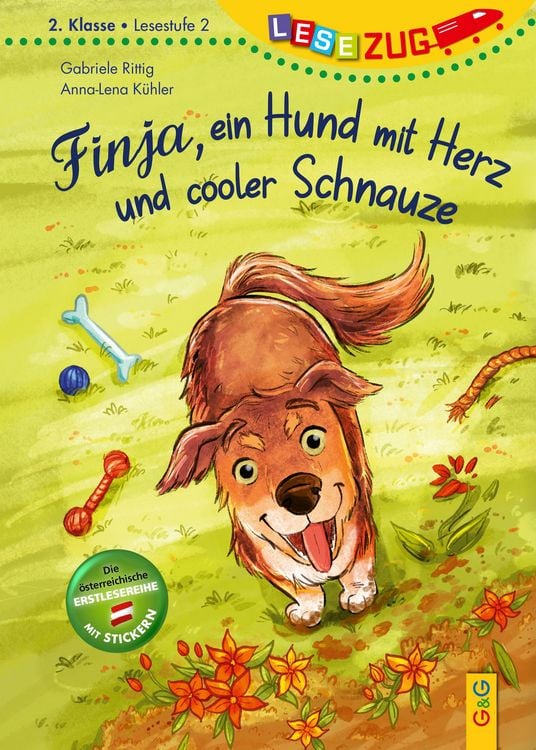 Produktbild: LESEZUG/2. Klasse &ndash; Lesestufe 2: Finja, ein Hund mit Herz und cooler Schnauze