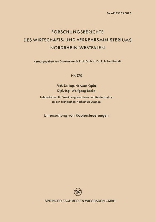 Produktbild: Untersuchung von Kopiersteuerungen