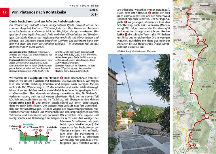 Produktbild: ROTHER Wanderf&uuml;hrer Samos &ndash; mit Ikaria, Patmos und Fourni