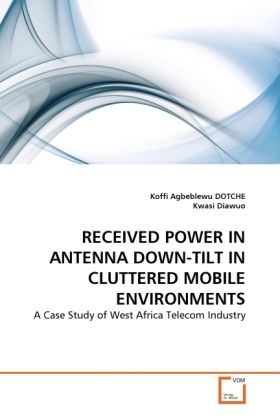 Produktbild: Dotche, K: Received Power in Antenna Down-Tilt in Cluttered