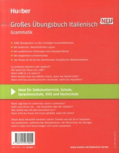 Produktbild: Gro&szlig;es &Uuml;bungsbuch Italienisch Neu