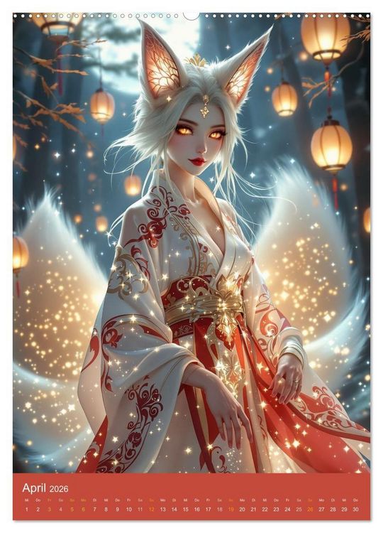 Produktbild: Bestienm&auml;dchen (hochwertiger Premium Wandkalender 2026 DIN A2 hoch), Kunstdruck in Hochglanz