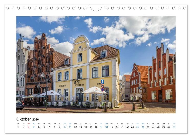 Produktbild: Wundersch&ouml;nes Mecklenburg-Vorpommern (Wandkalender 2026 DIN A4 quer), CALVENDO Monatskalender