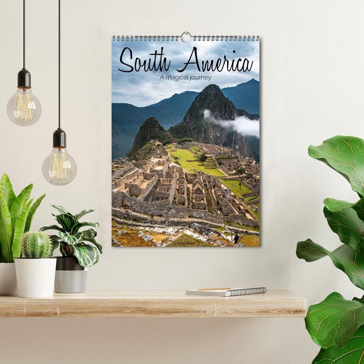 Produktbild: South America - A magical journey (Wall Calendar 2026 DIN A3 portrait), CALVENDO 12 Month Wall Calendar