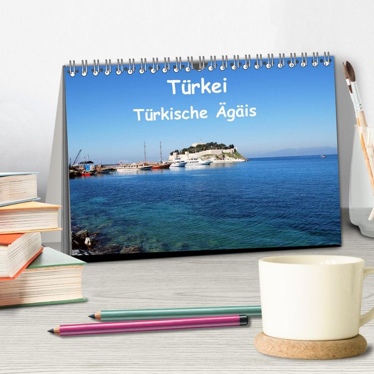 Produktbild: T&uuml;rkei - T&uuml;rkische &Auml;g&auml;is (Tischkalender 2026 DIN A5 quer), CALVENDO Monatskalender