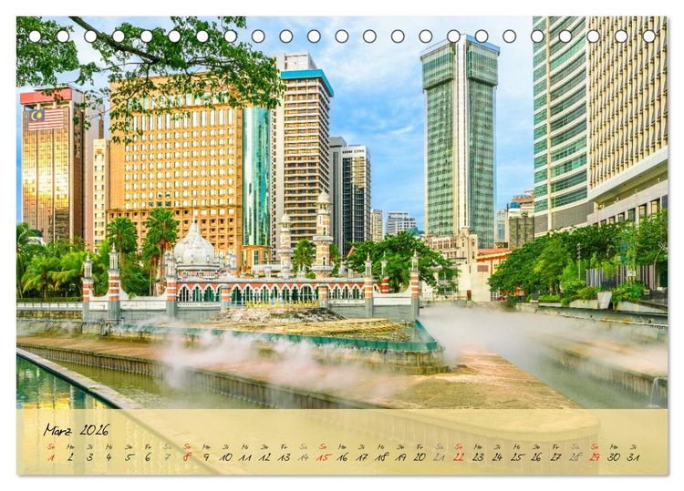 Produktbild: Faszination Malaysia Zauberhaftes S&uuml;dostasien (Tischkalender 2026 DIN A5 quer), CALVENDO Monatskalender