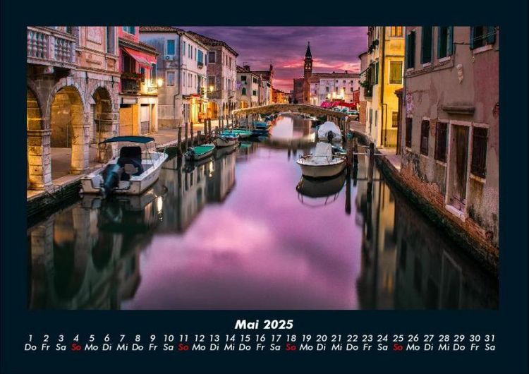 Produktbild: Venedig 2025 Fotokalender DIN A4