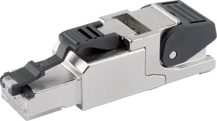 Produktbild: Teleg&auml;rtner 100023037 RJ45-Stecker gerade, feldkonfektionierbar 100023037 Stecker, gerade 1 St.