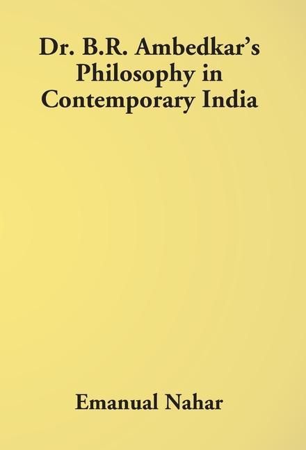 Produktbild: Dr B.R. Ambedkar's Philosophy In Contemporary India