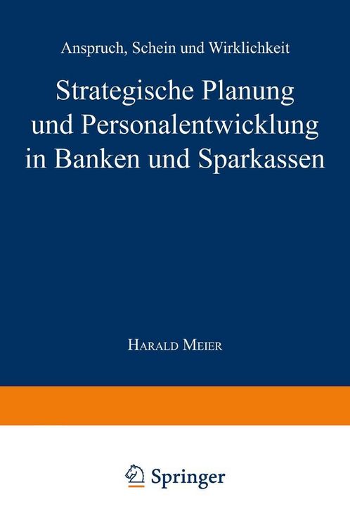 Produktbild: Strategische Planung und Personalentwicklung in Banken und Sparkassen