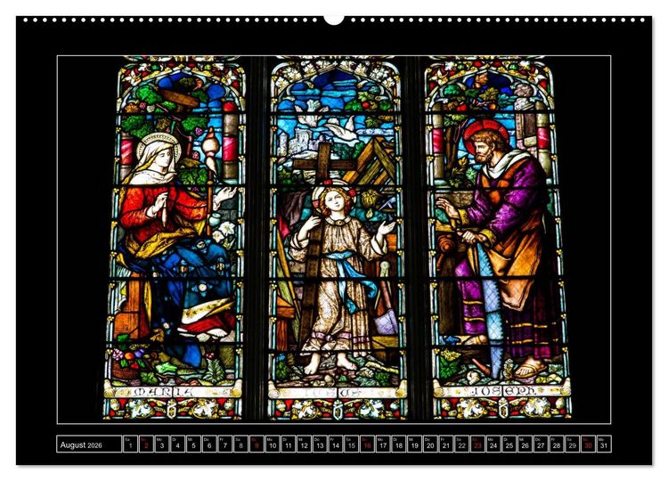 Produktbild: IRLAND - Fenster des Glaubens (hochwertiger Premium Wandkalender 2026 DIN A2 quer), Kunstdruck in Hochglanz