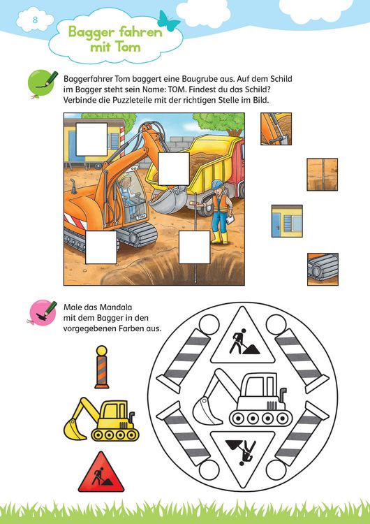 Produktbild: Klett Mein gro&szlig;es buntes Kindergarten-R&auml;tselbuch