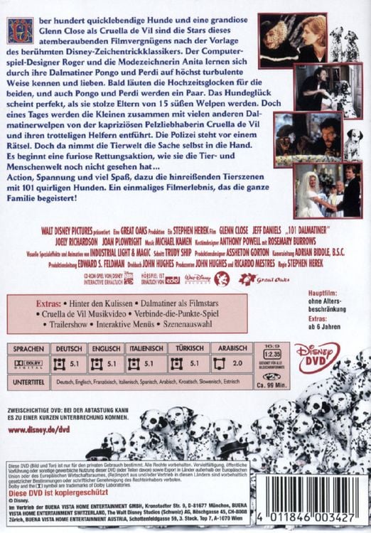 Produktbild: 101 Dalmatiner/Realfim