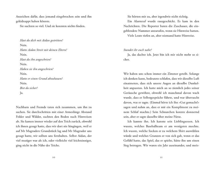 Produktbild: Das mysteri&ouml;se Verschwinden des Aidan S. (so wie es sein Bruder erz&auml;hlt)