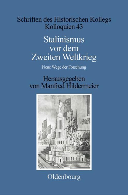 Produktbild: Stalinismus vor dem Zweiten Weltkrieg / Stalinism before the Second World War