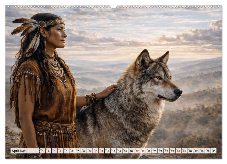 Produktbild: Ein spiritueller Weg. Im Rhythmus der Natur (hochwertiger Premium Wandkalender 2027 DIN A2 quer), Kunstdruck in Hochglanz