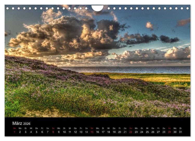 Produktbild: Sylt Morsumer Kliffabende Fotografien von Tobias Thiele (Wandkalender 2026 DIN A4 quer), CALVENDO Monatskalender