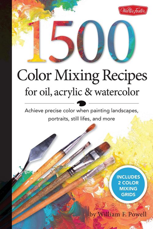 Produktbild: 1,500 Color Mixing Recipes for Oil, Acrylic & Watercolor