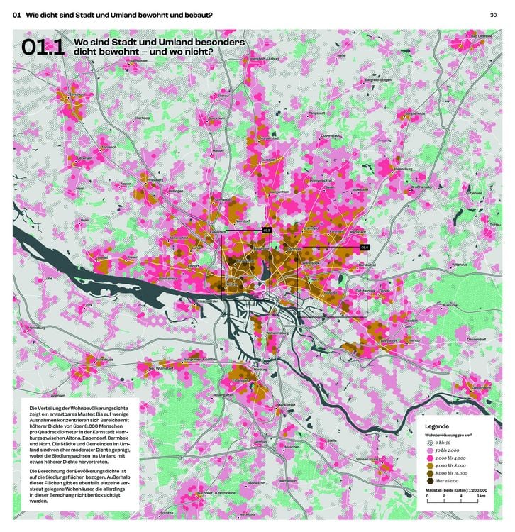 Produktbild: Stadt-Umland-Atlas Hamburg