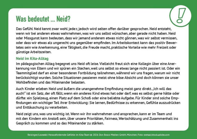 Produktbild: Herausfordernde Gef&uuml;hle im Kita-Team