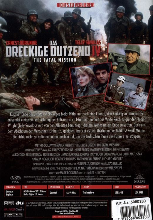 Produktbild: Das dreckige Dutzend 4 - The fatal mission