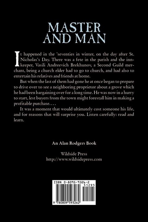 Produktbild: Master and Man by Leo Tolstoy, Fiction, Classics