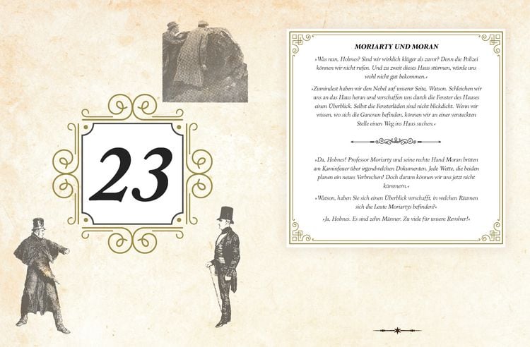Produktbild: Sherlock Holmes' Adventskalender der Logikr&auml;tsel