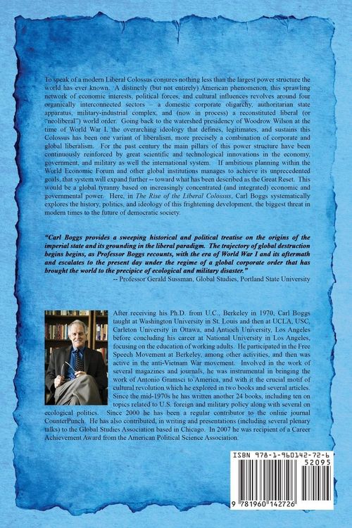 Produktbild: Rise of the Liberal Colossus: From Corporate Globalization to the Great Reset
