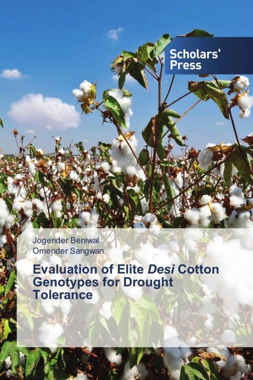 Produktbild: Evaluation of Elite Desi Cotton Genotypes for Drought Tolerance