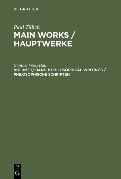 Produktbild: Philosophical Writings / Philosophische Schriften