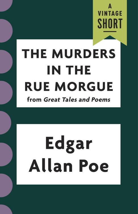 Produktbild: The Murders in the Rue Morgue
