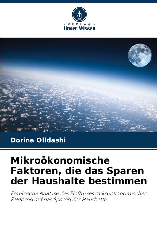Produktbild: Mikro&ouml;konomische Faktoren, die das Sparen der Haushalte bestimmen