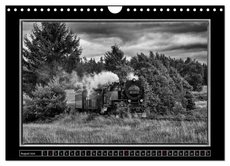 Produktbild: Nostalgie Dampf (Wandkalender 2026 DIN A4 quer), CALVENDO Monatskalender