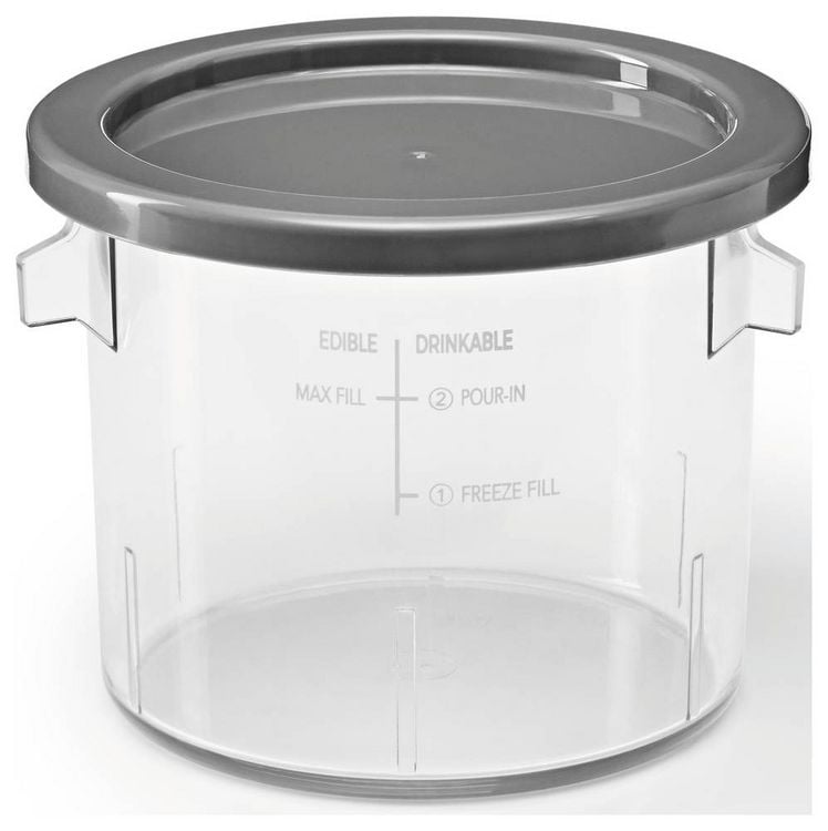 GourmetMaxx 19769 Eismaschine mit Mixbecher, LCD-Display